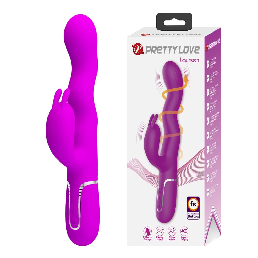Вибратор с функцией волновой стимуляции PRETTY LOVE LAURSEN